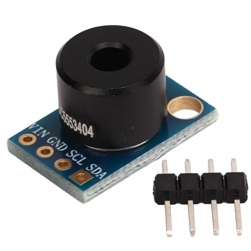 Infrarot Temperatursensormodul MLX90614, -70 bis 382,2 °C IR-Sensor-Steuermodul Berührungsloser Temperaturdetektor GY 906 BCC MLX90614ESF, für Klimaanlagen, Bewegungserkennung