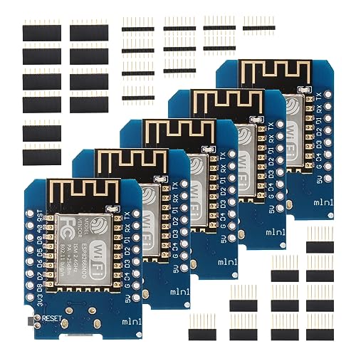 D1 ESP8266 Mini Board,5 Stücke Wemos d-1 Mini Node-Mcu Lua WiFi Basiert ESP8266 Wireless Entwicklungsboard Mini D1