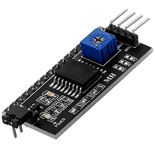 AZDelivery I2C Serial Adapter Board Modul Schnittstelle für LCD Display 1602 und 2004 kompatibel mit Arduino inklusive E-Book!