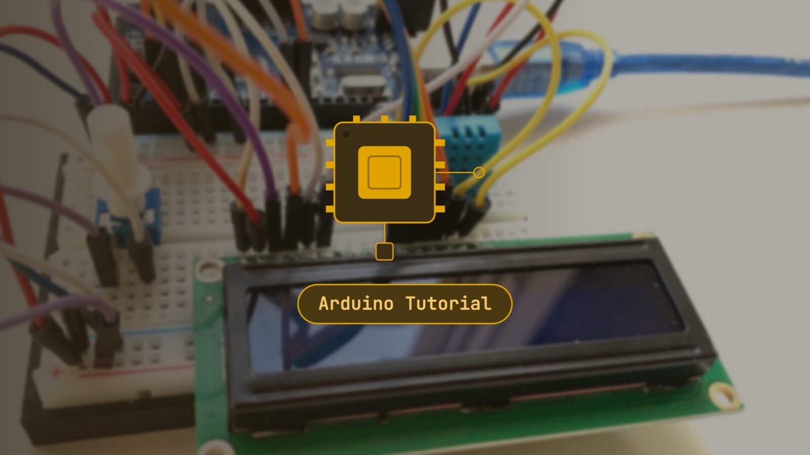 LCD am Arduino anschliessen