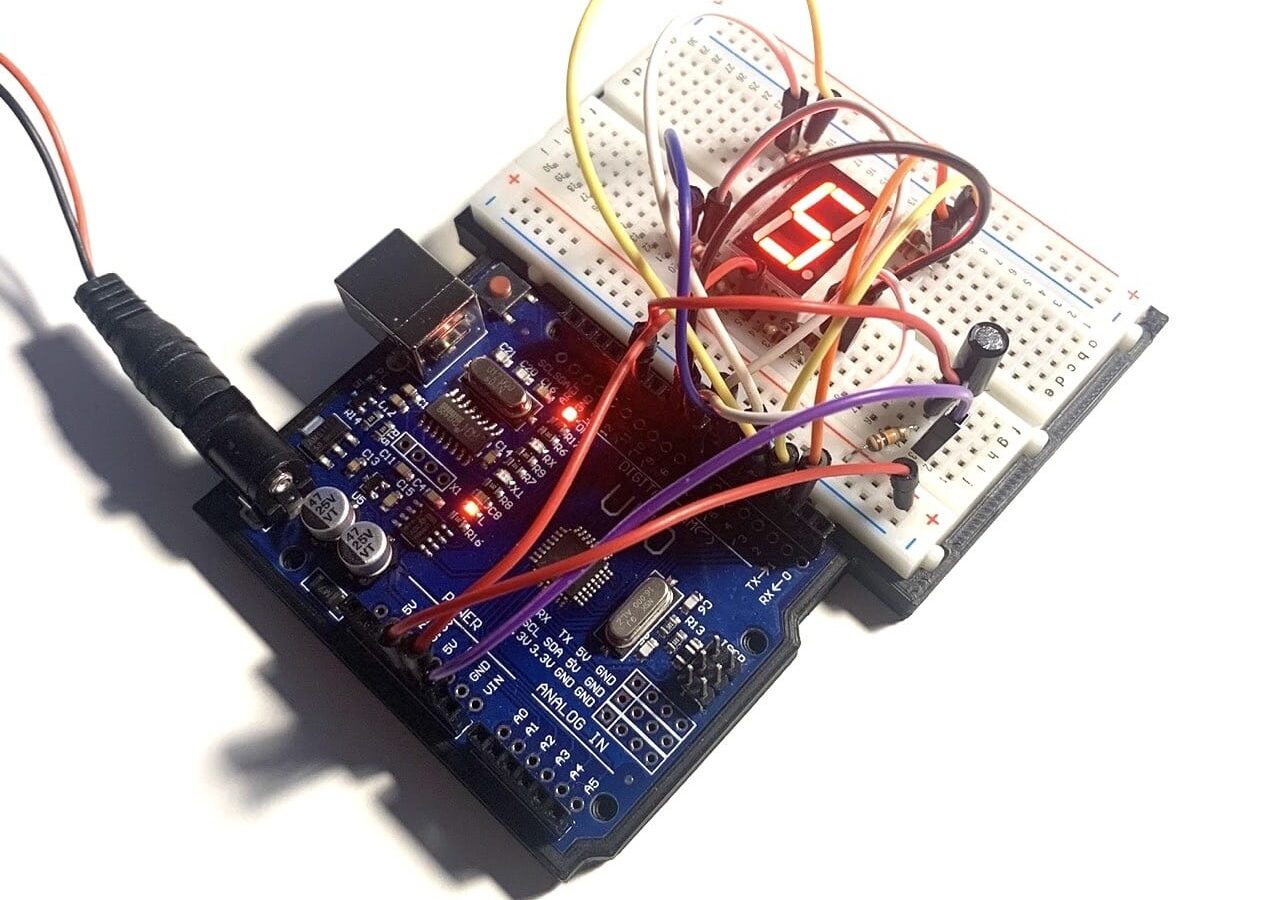 Arduino Elektronischer Würfel