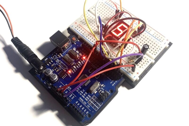 Arduino Elektronischer Würfel