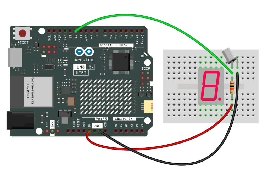 Ein Tilt Switch am Arduino UNO