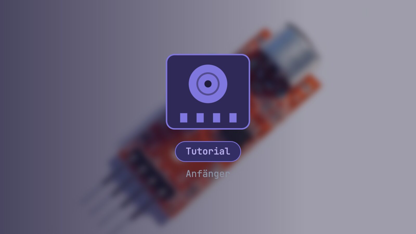 Geräuschsensor Arduino