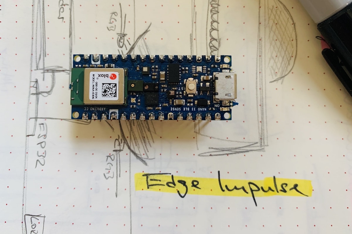 Arduino Nano 33 BLE Sense und Edge Impulse