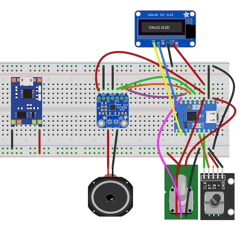 ESP32 Internetradio mit OLED-Display