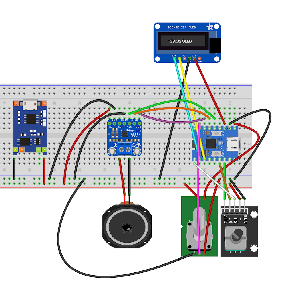 ESP32 Internetradio mit Spotify-Anbindung