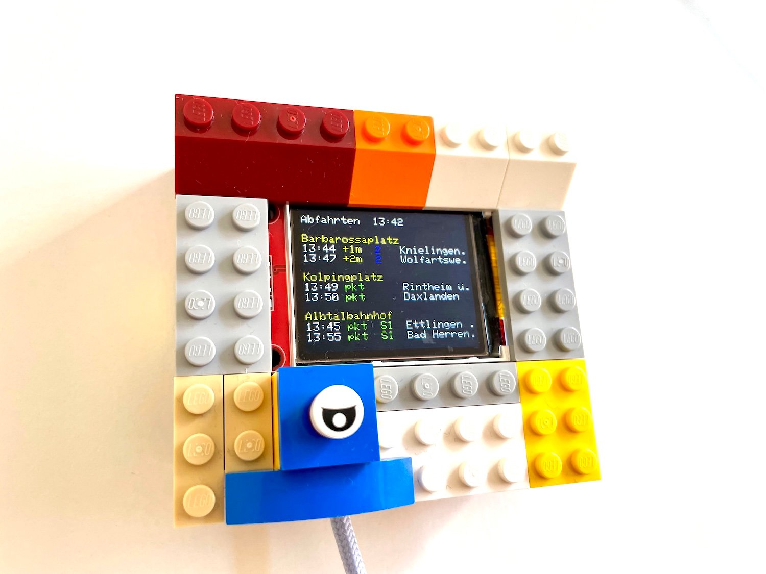ÖPNV Abfahrtsmonitor mit einem ESP32