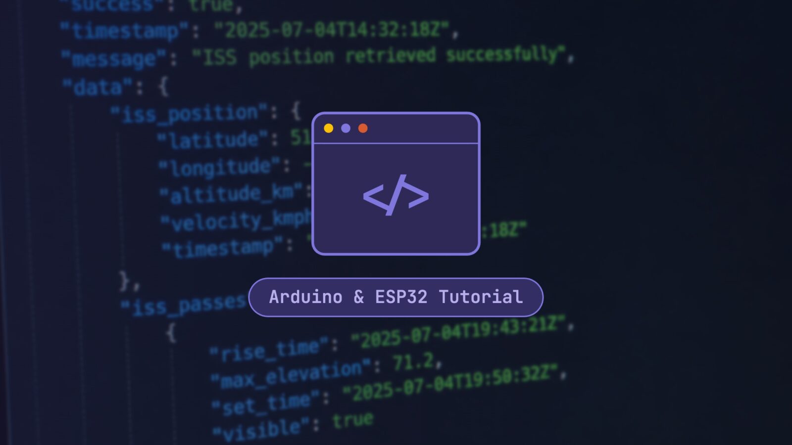 JSON APIs mit Arduino, ESP8266 und ESP32 parsen