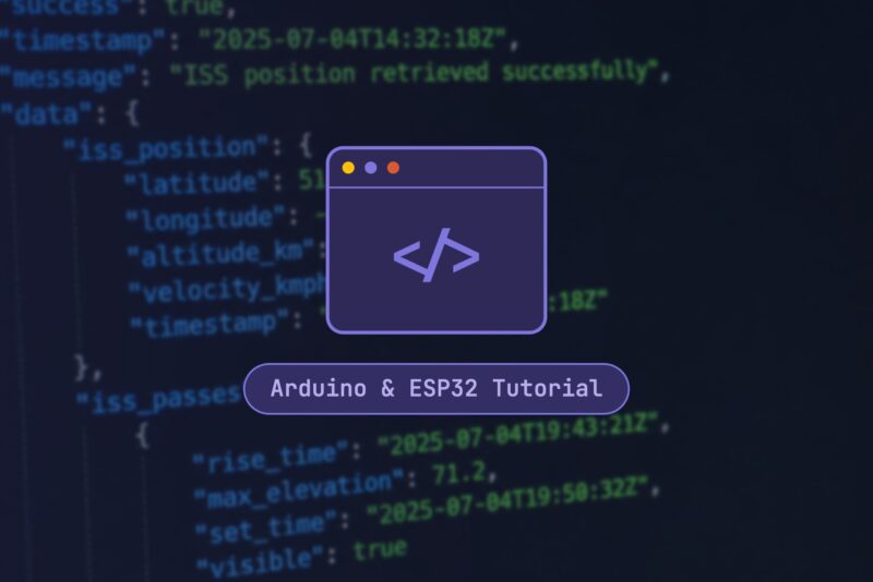 JSON APIs mit Arduino, ESP8266 und ESP32 parsen